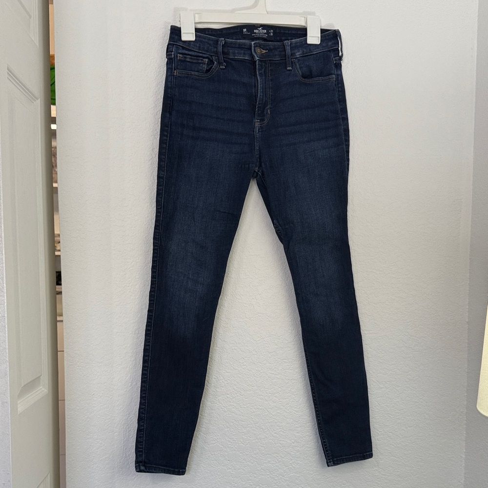 Hollister Navy Skinny Jeans